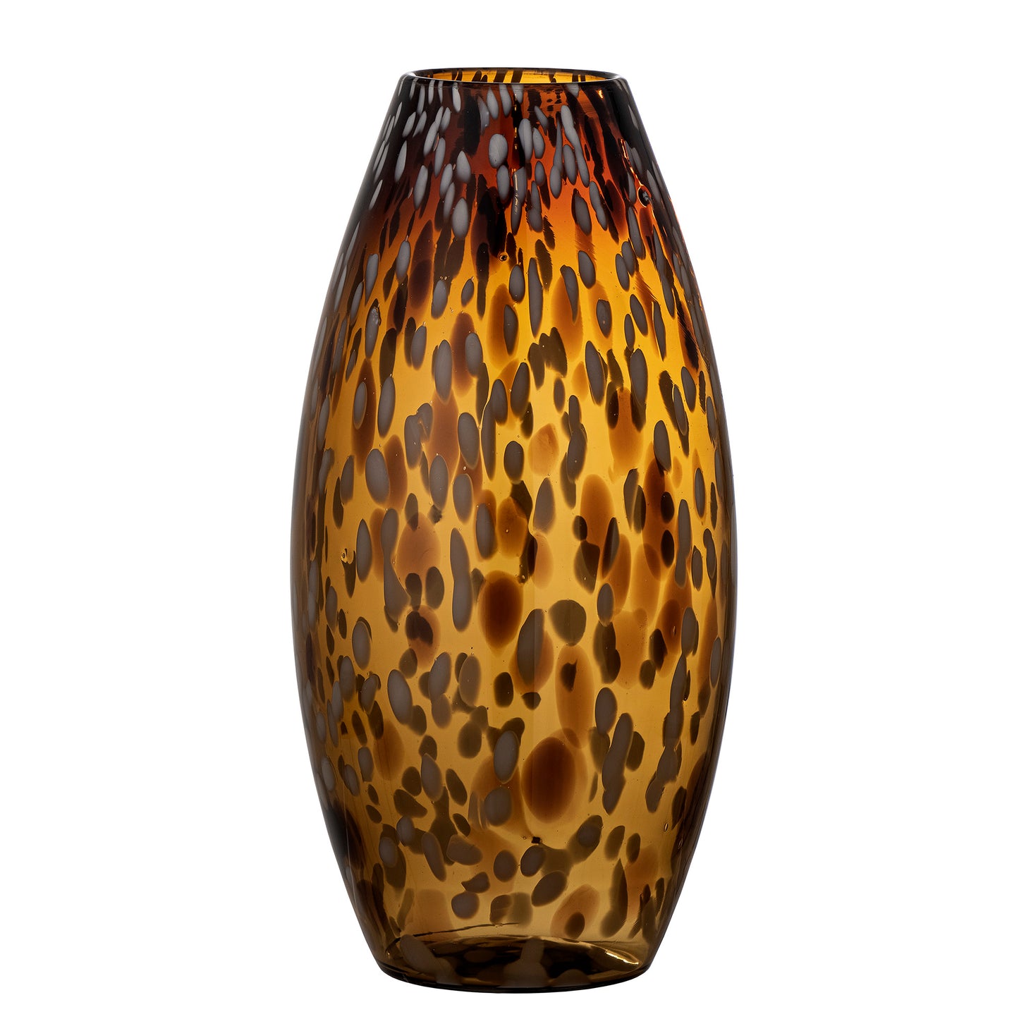 Glassvase Dara, brun