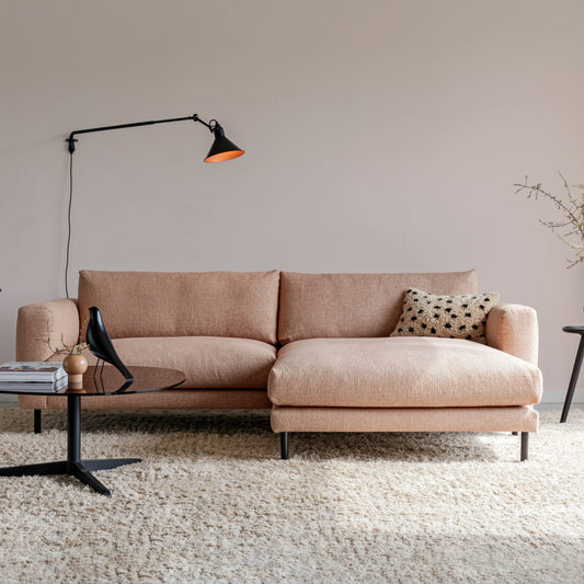 Billie med chaiselongue – Liten sofa, store muligheter