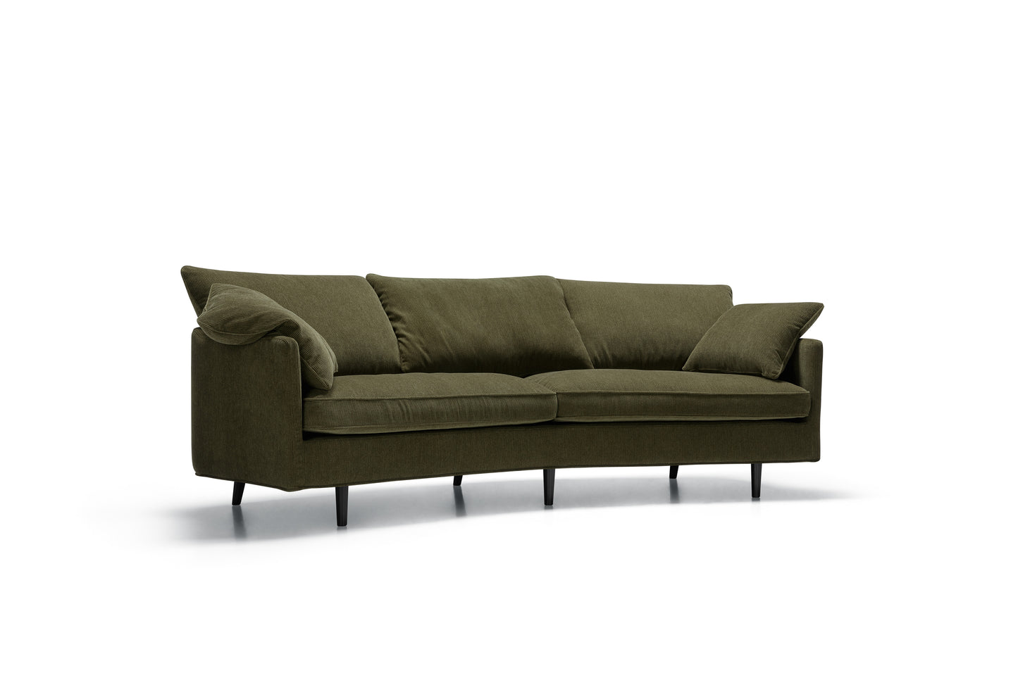 Julia 3-seter XL sofa round