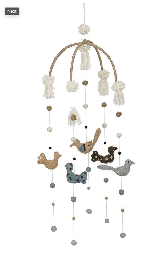 Bloomingville Uro/Mobile Baby Birdie