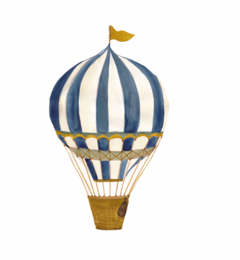 That's Mine Wallsticker Retro Air balloon