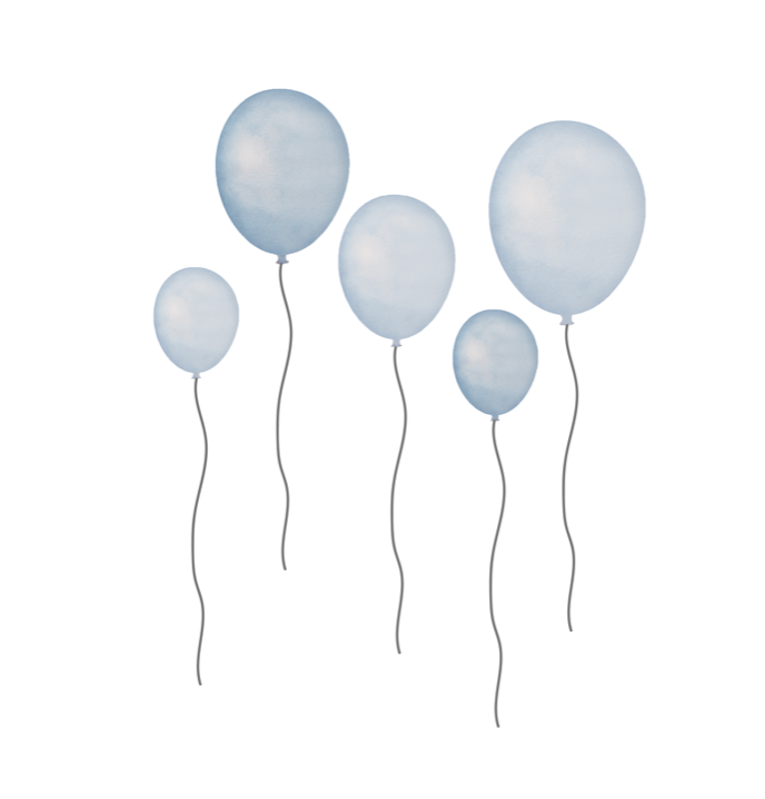 That's Mine Wallsticker Balloons