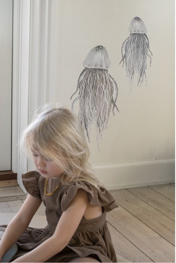 That's Mine Wallsticker Jellyfish