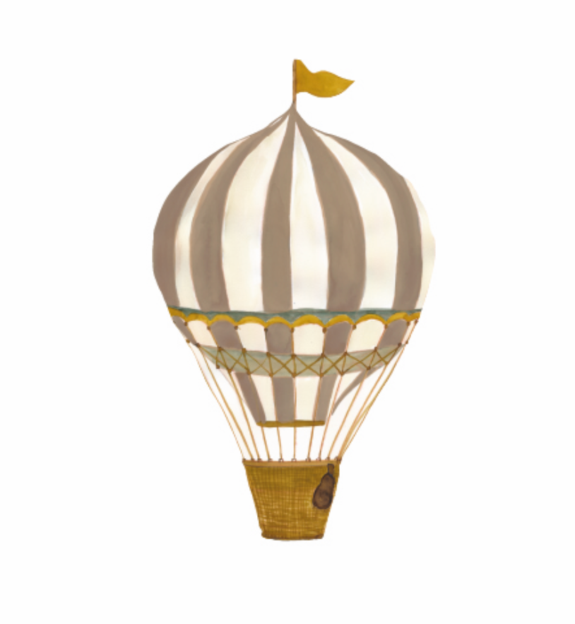 That's Mine Wallsticker Retro Air balloon