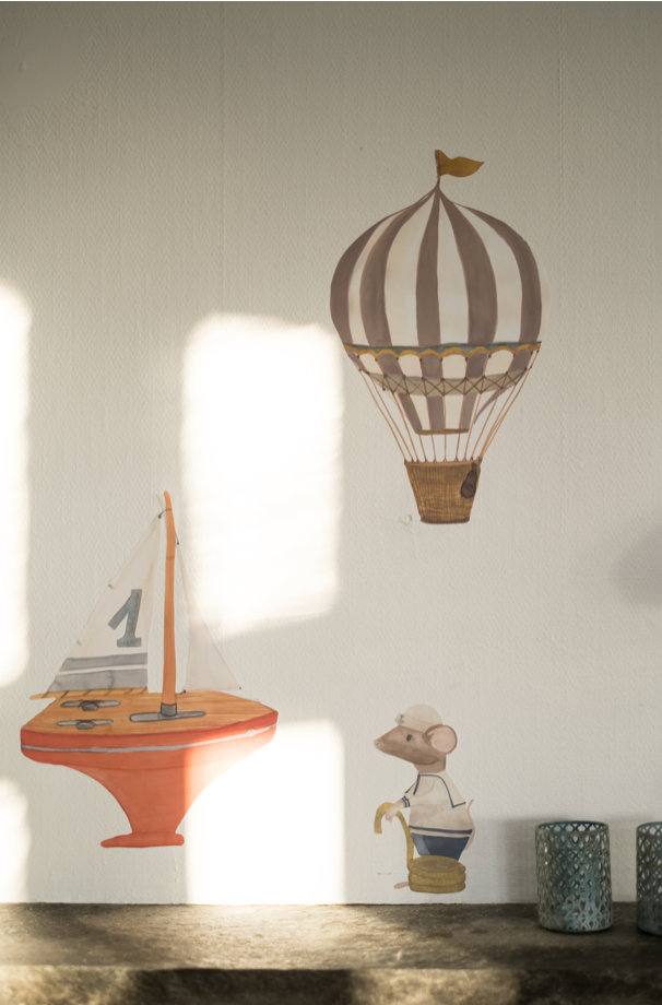 That's Mine Wallsticker Retro Air balloon