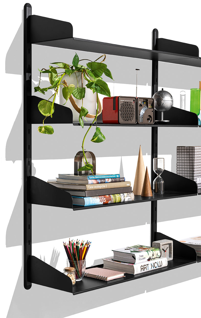 Shelfy C6 sort eller hvit