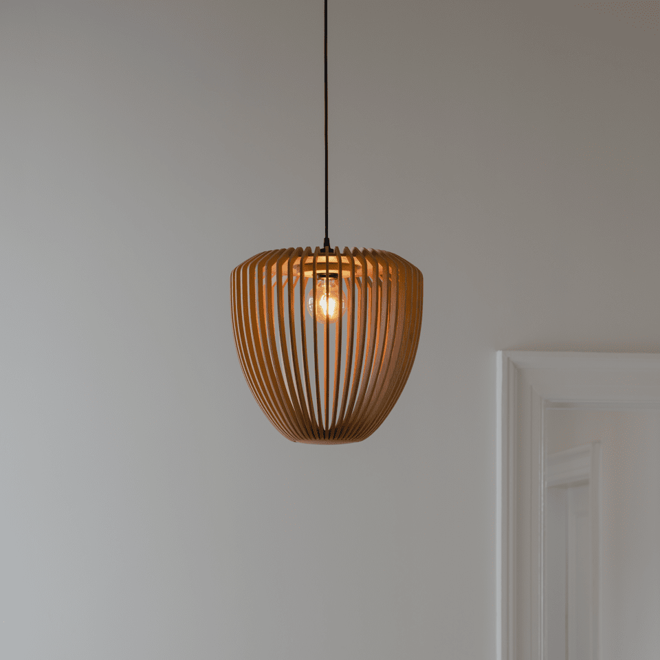 Clava Wood Lampeskjerm 2 tre typer