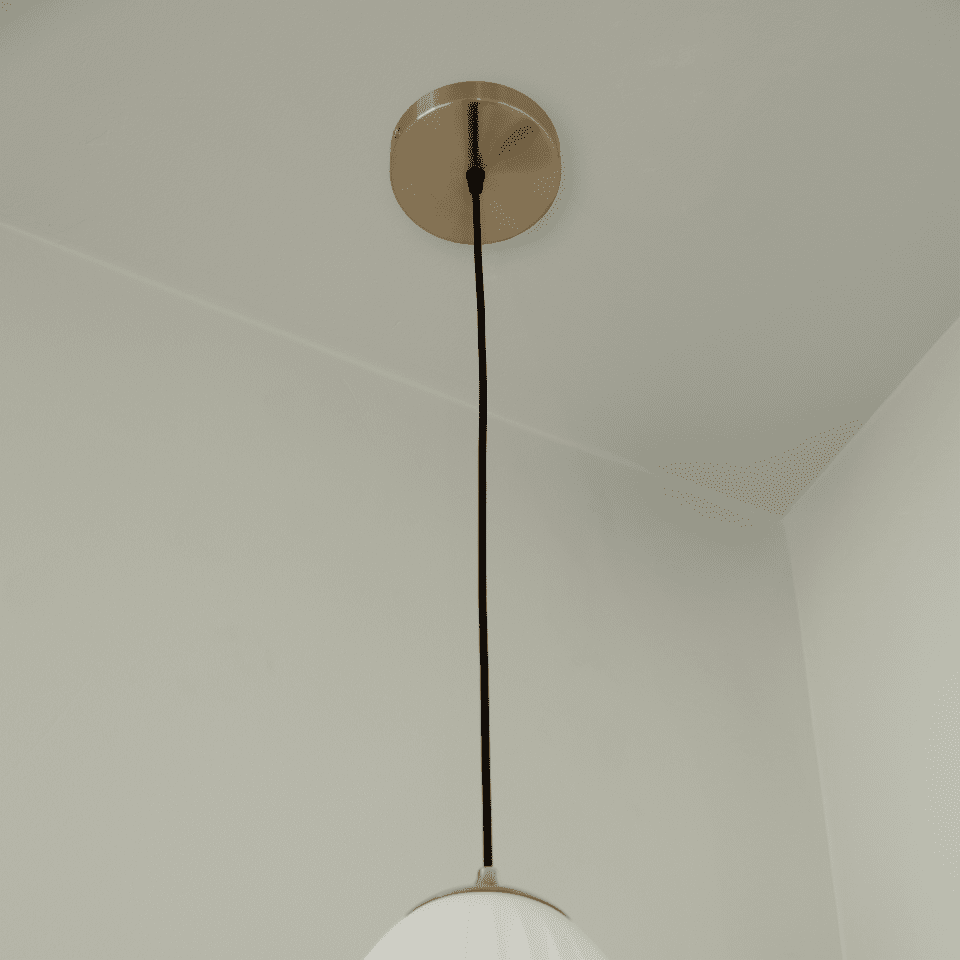Rosette Taklampe oppheng 4 utførsler
