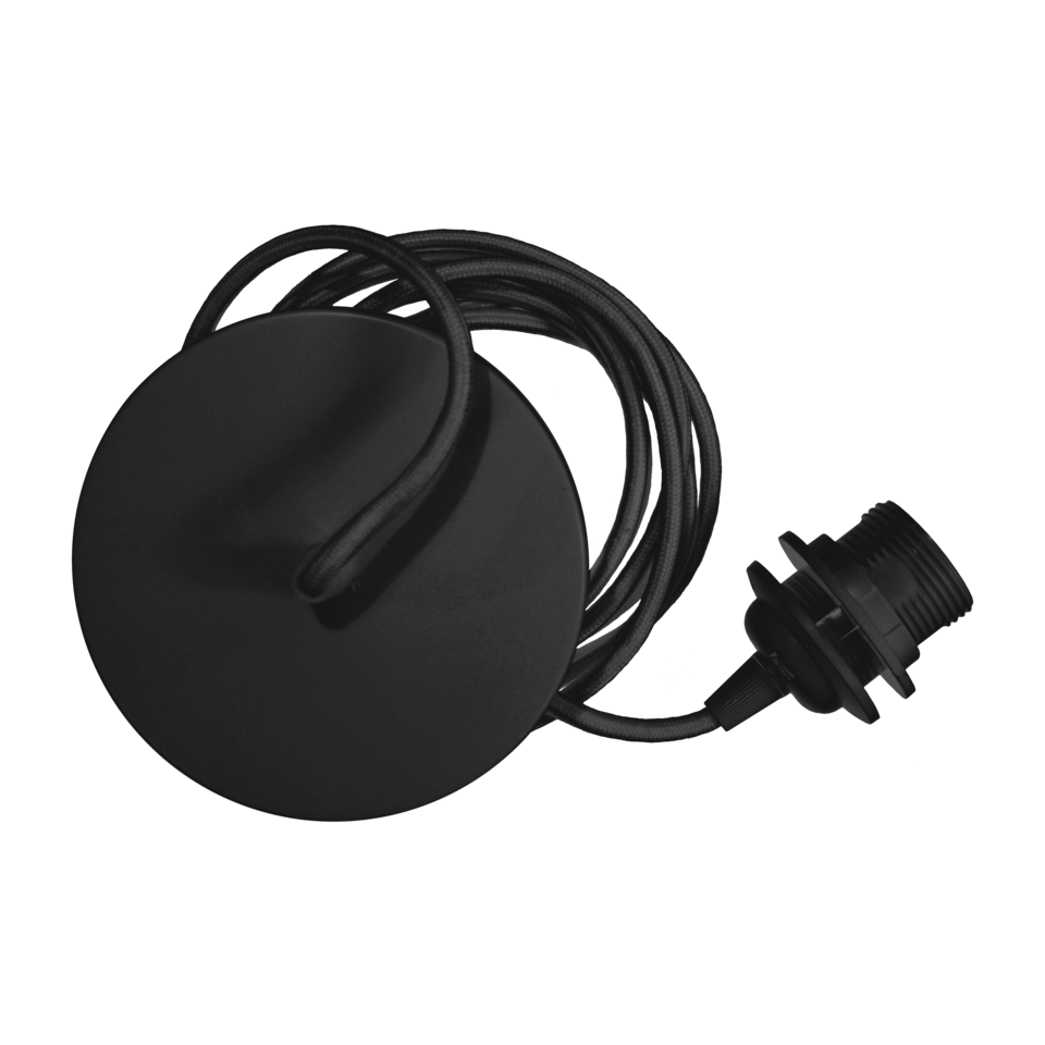 Rosette Taklampe oppheng 4 utførsler