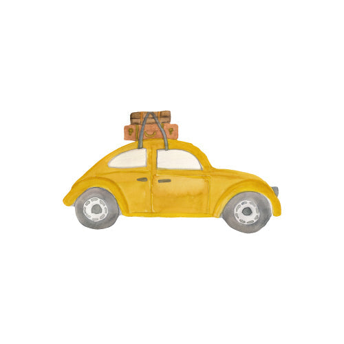 That's Mine Wallsticker Retro Car