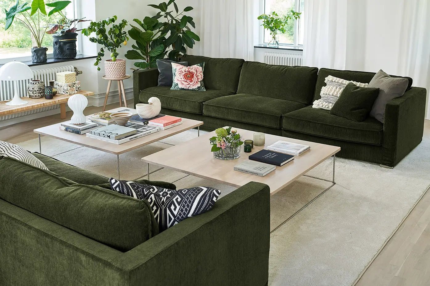 Cloud modulsofa, Oppset 1, en del av kategorien Hjørnesofa - At Home Interiør