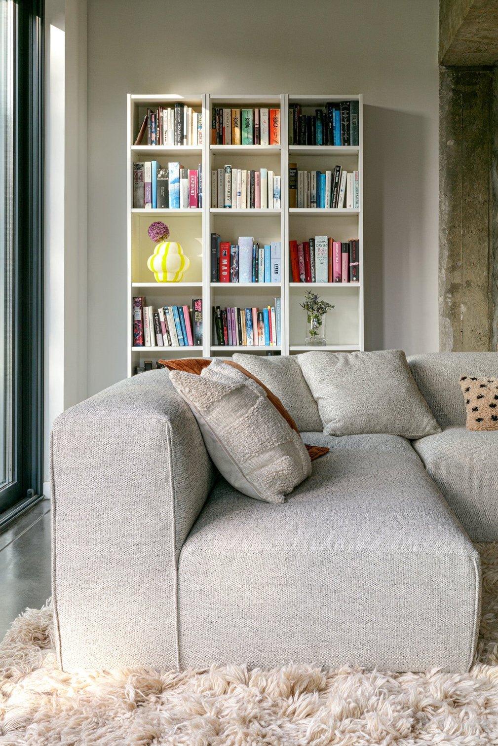 Edda hjørne sofa Rock tekstil, en del av kategorien Hjørnesofa - At Home Interiør