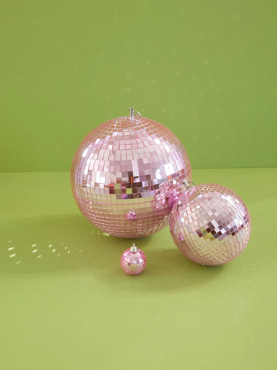 Discokule soft rosa stor
