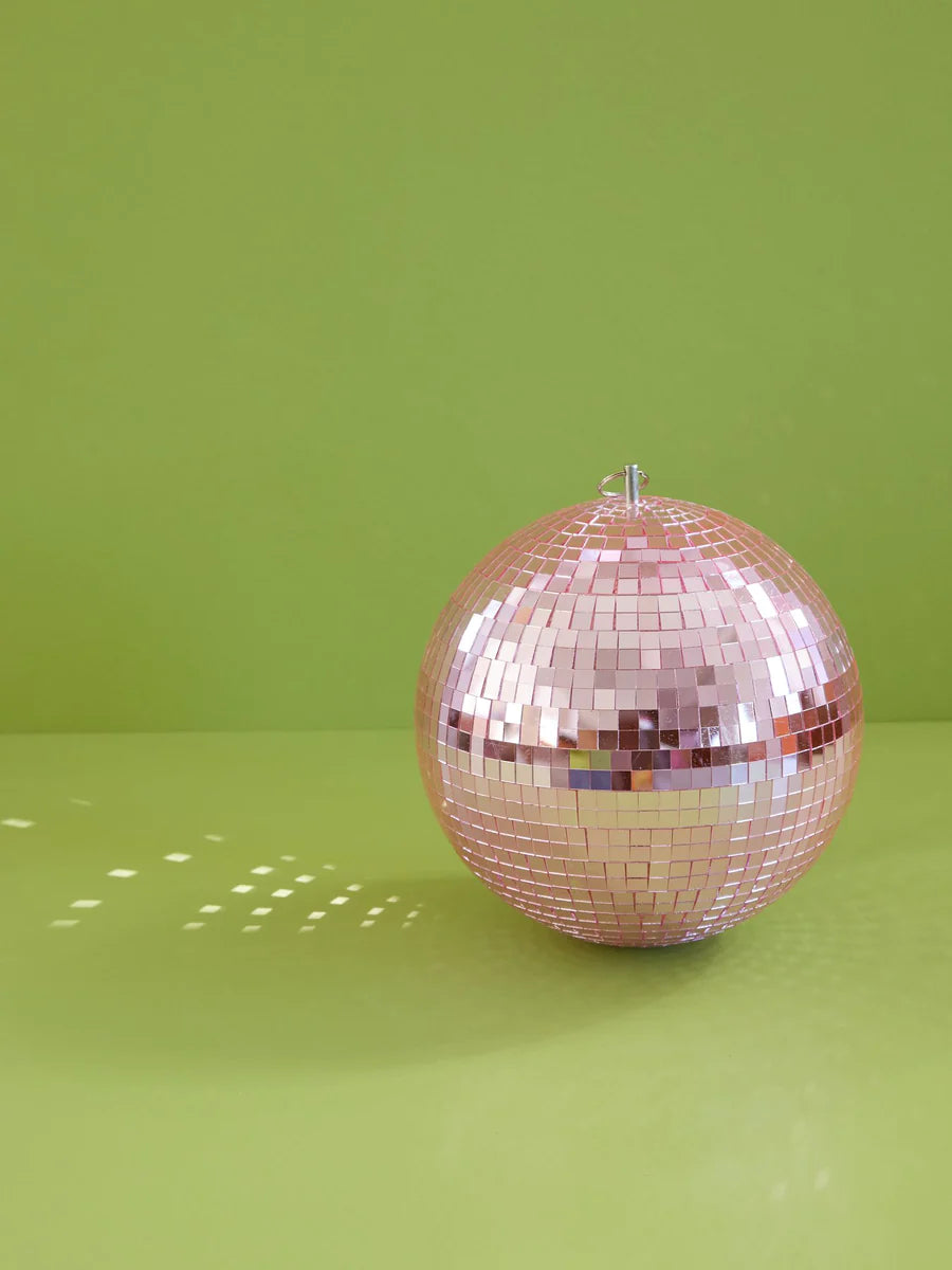 Discokule soft rosa stor