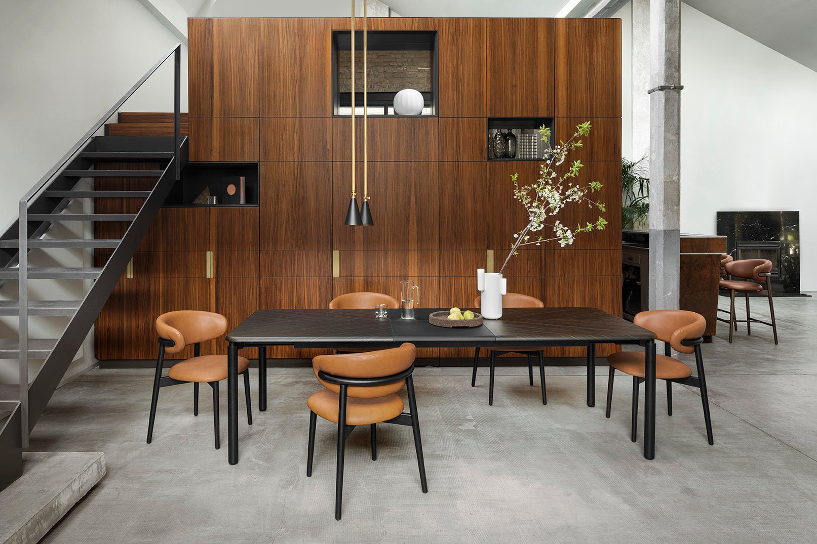 Oleandro spisestuestol med treben, Softer, en del av kategorien spisestuestol - At Home Interiør