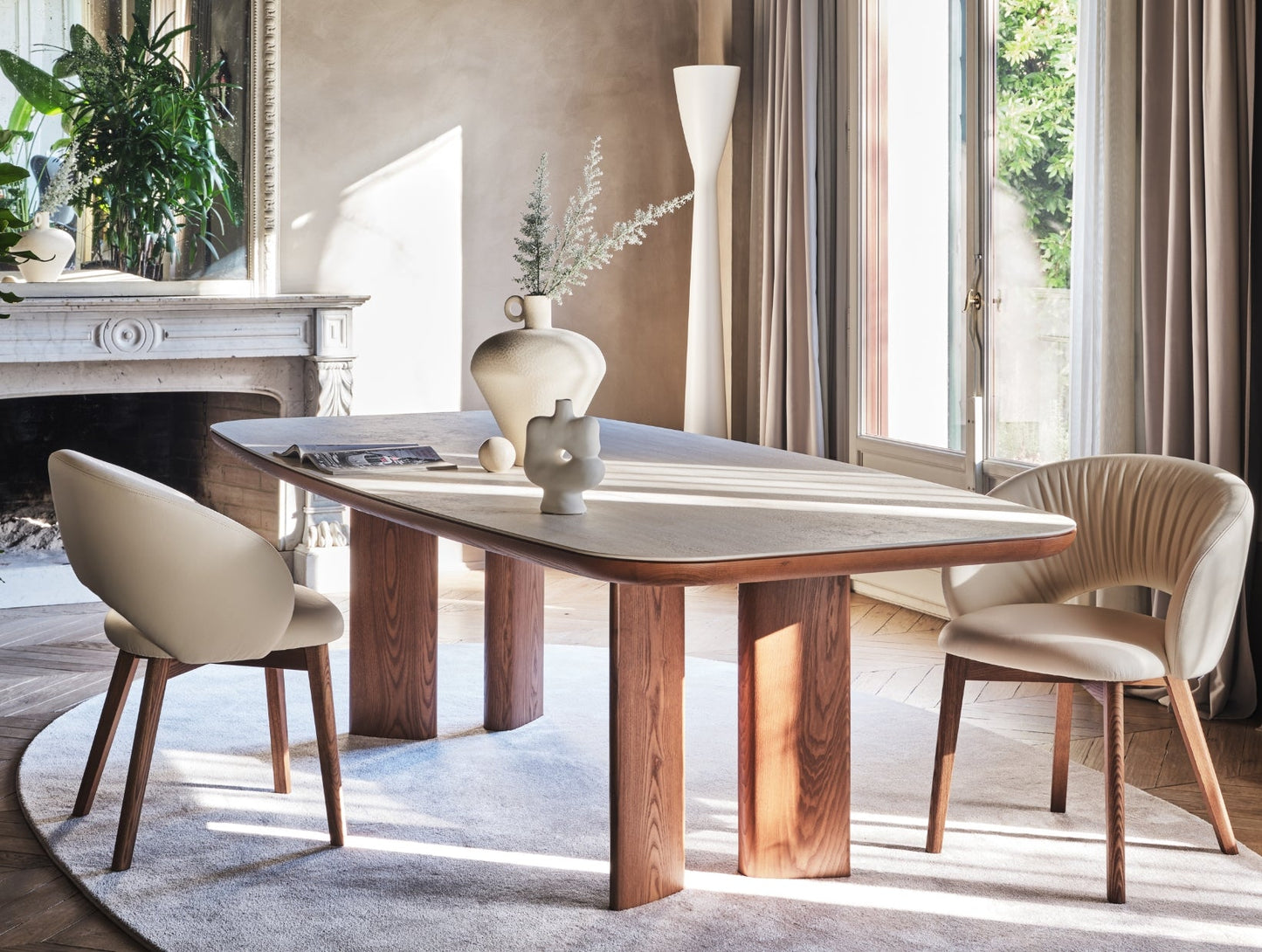 Sandy spisebord 200/250 fast str, en del av kategorien Spisebord - At Home Interiør