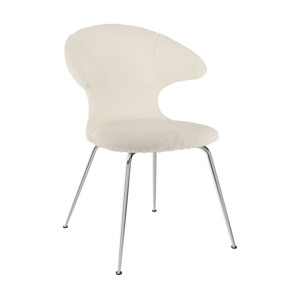 Time Flies, chrome ben, valg på sete, en del av kategorien spisestuestol - At Home Interiør