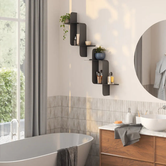 Montage, vegghylle metall 2 pk