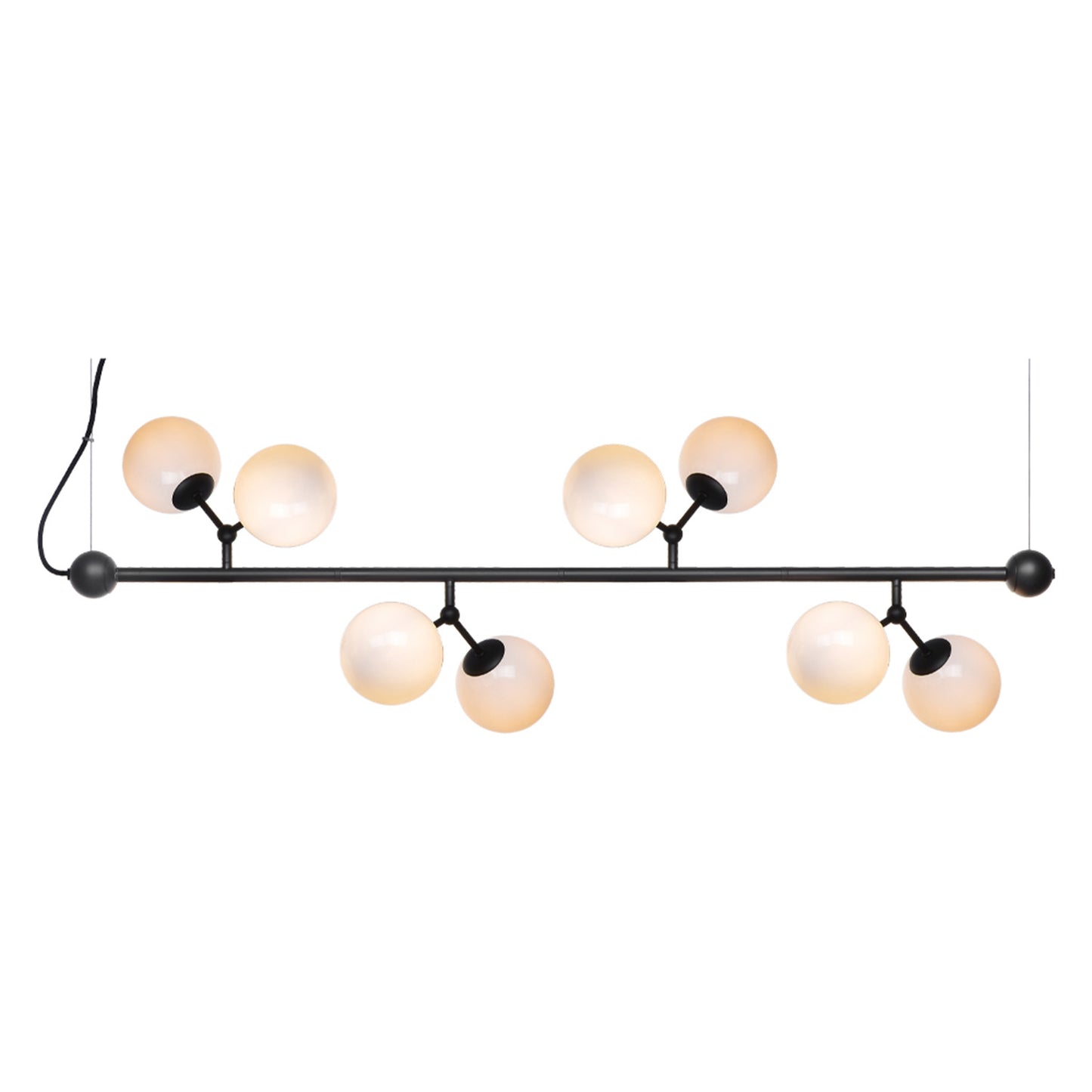 Atom Large taklampe horizontal Opal