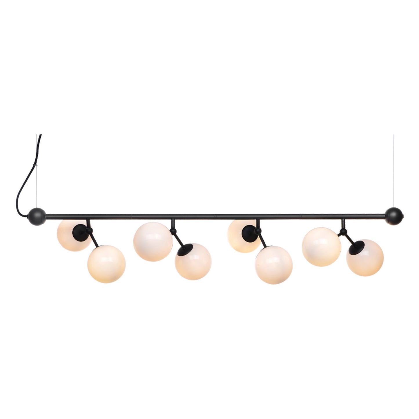 Atom Large taklampe horizontal Opal