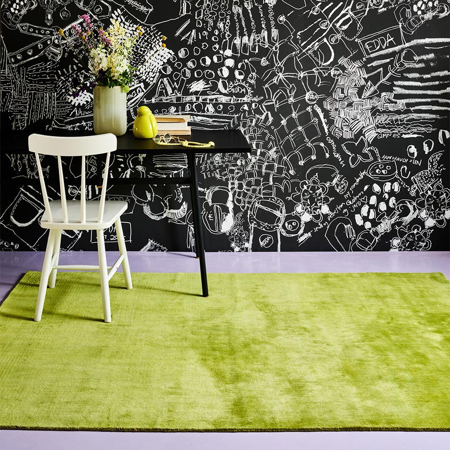 Sunniva Lime Gulvteppe