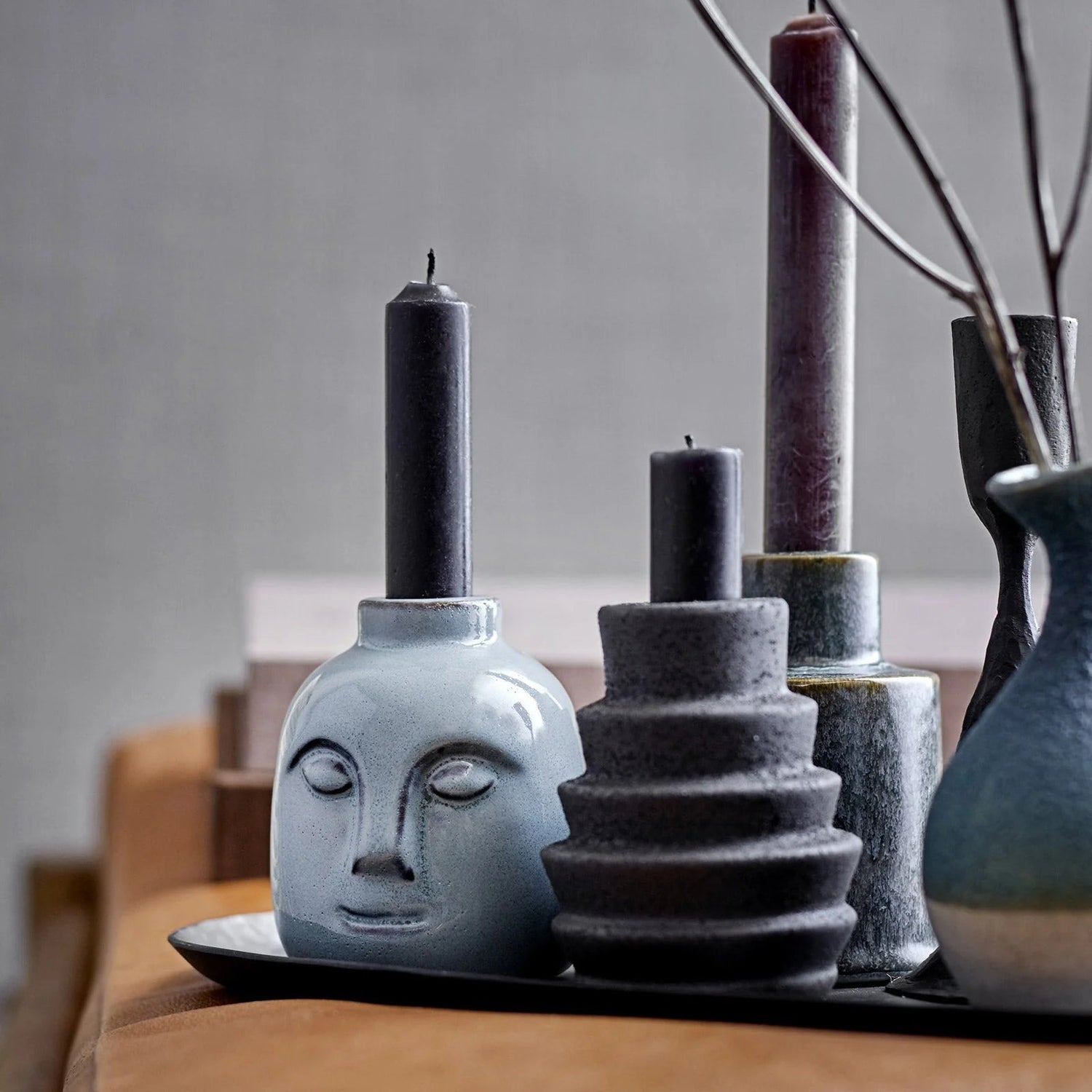 Lysestaker og telysholder - At Home Interiør