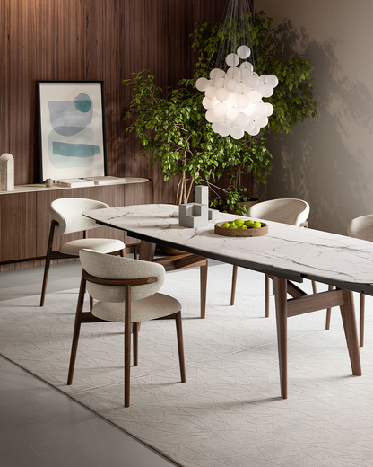 Oleandro spisestuestoler med treben