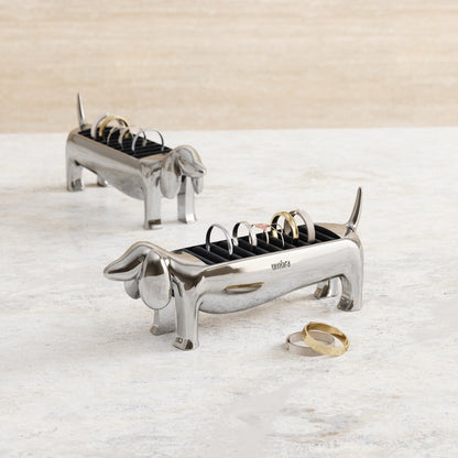 Ringholder Dachsie chrome