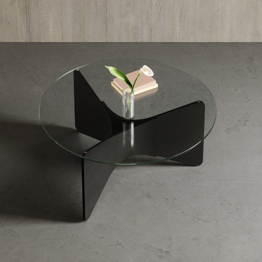 Madera sofabord, sort