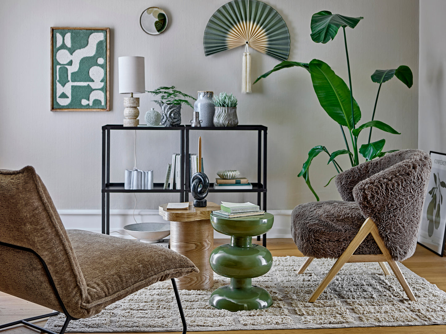 Camino loungestol Brun– med et trendy uttrykk