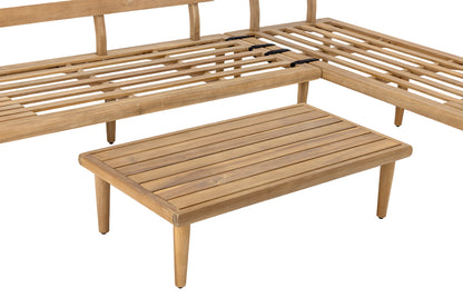 Cesano loungesett – Japandi-inspirert utesett i akasietre