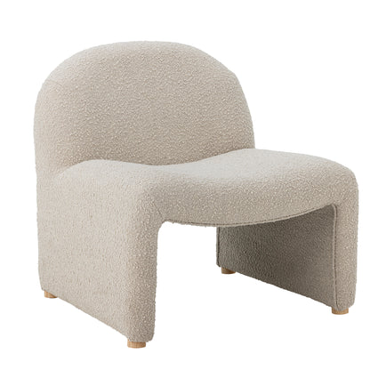 Loungestol i boucle natur FSC