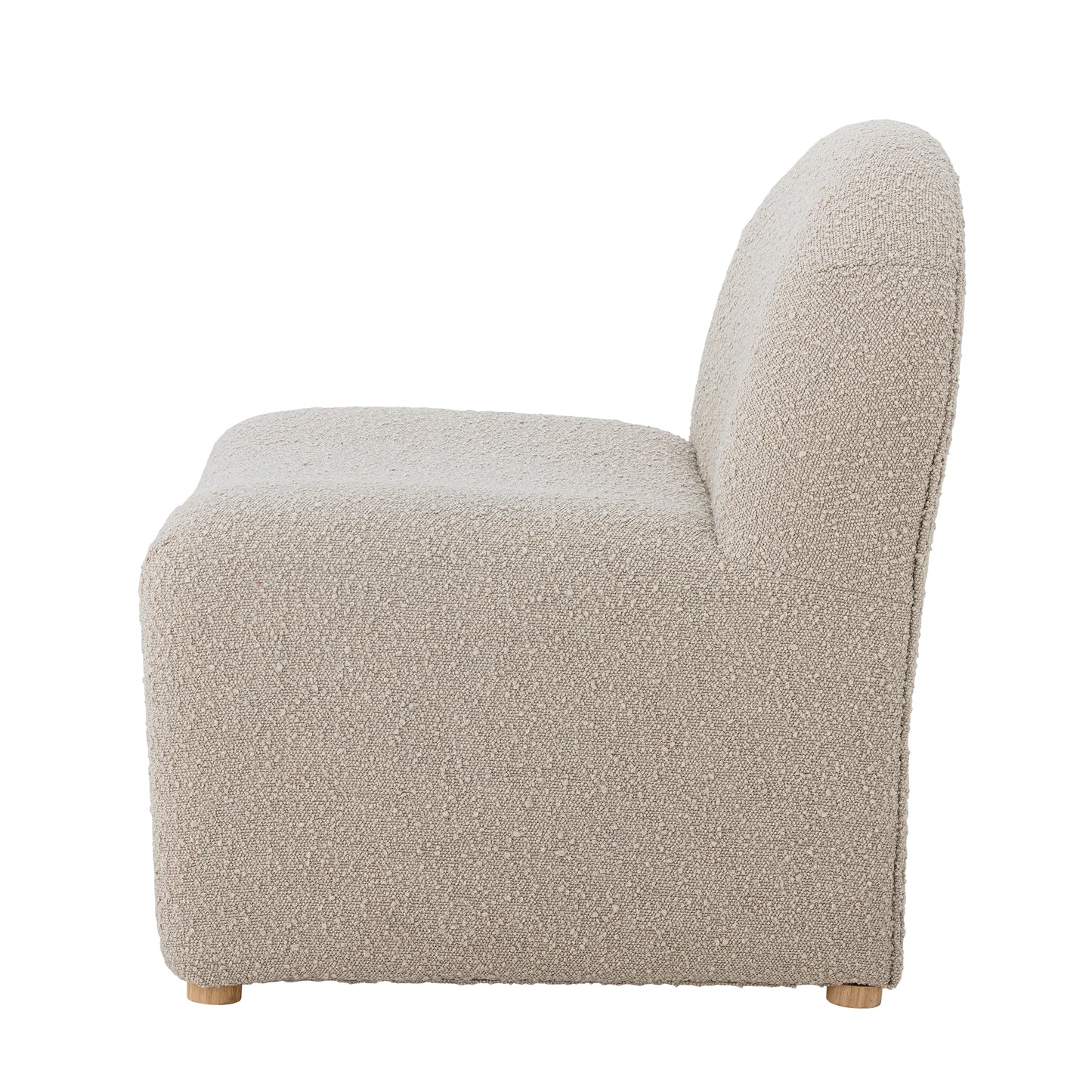 Loungestol i boucle natur FSC