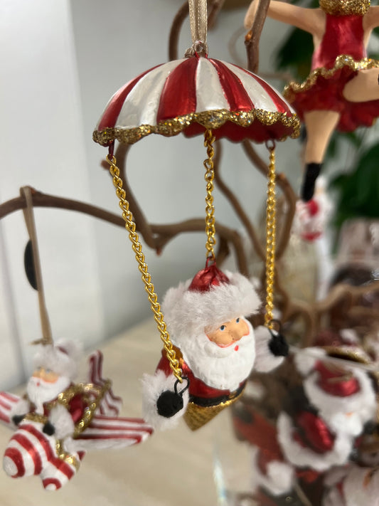 Fallskjerm Nissen, Juletrepynt