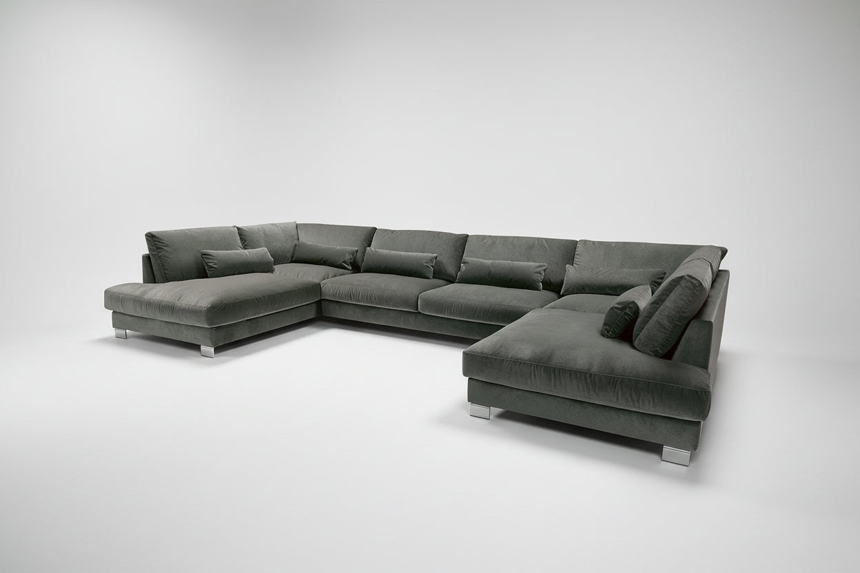 Brandon sofa oppset 15 hestesko