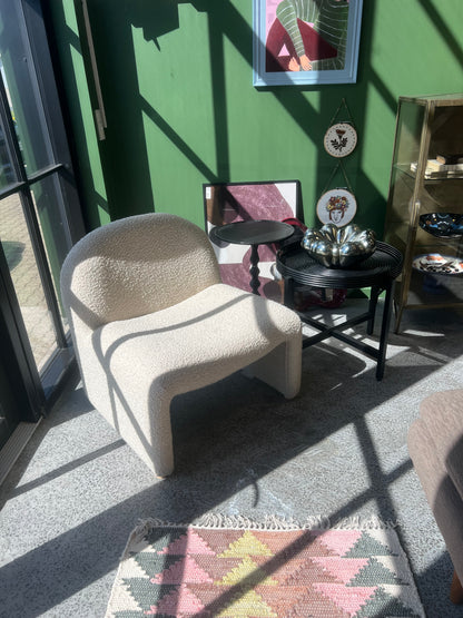 Loungestol i boucle natur FSC
