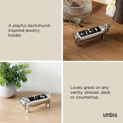 Ringholder Dachsie chrome