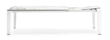 Delta spisebord 3 størrelser med utrekk