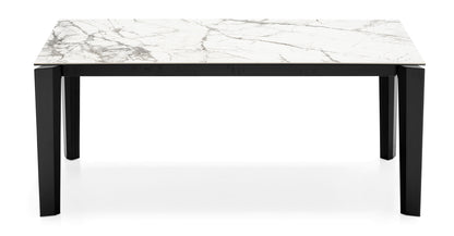 Delta spisebord 3 størrelser med utrekk