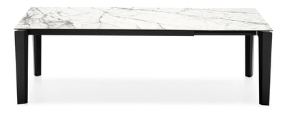 Delta spisebord 3 størrelser med utrekk