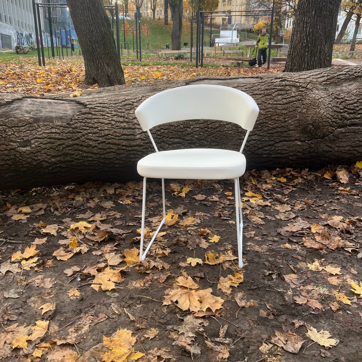 New York spisestol fra Calligaris – Snowwhite edition