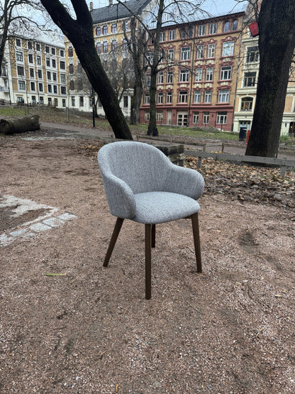 Holly Fab spisestuestol Smoke-Bohemian Grey. På lager