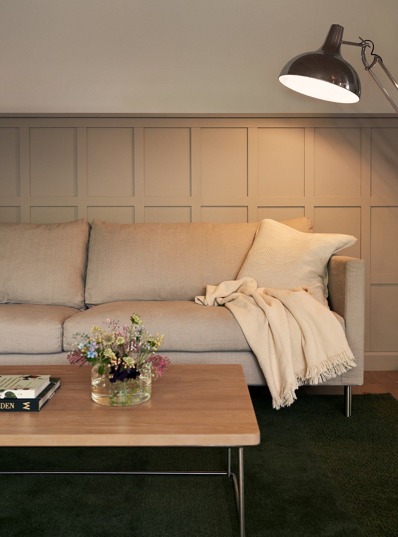 Impulse 4-seter sofa, Tekstilvalg