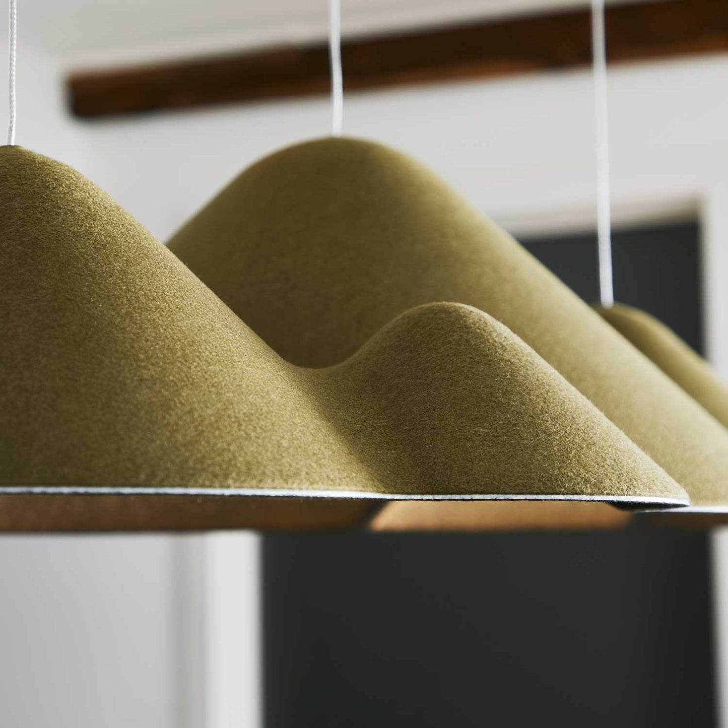 Panorama L Grønn/Svart Pendel