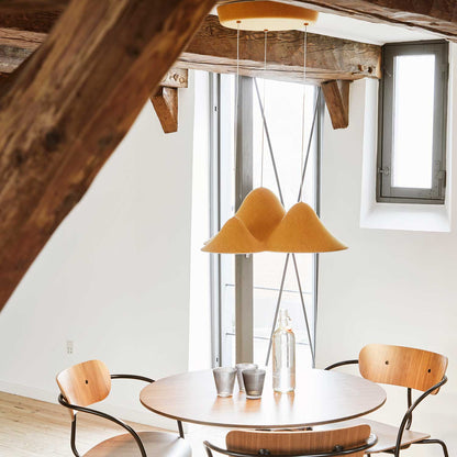 Panorama S Jordgul/Grå Pendel