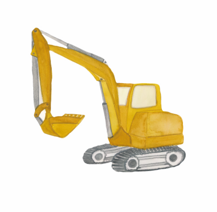 That's Mine Wallsticker Dig Machine