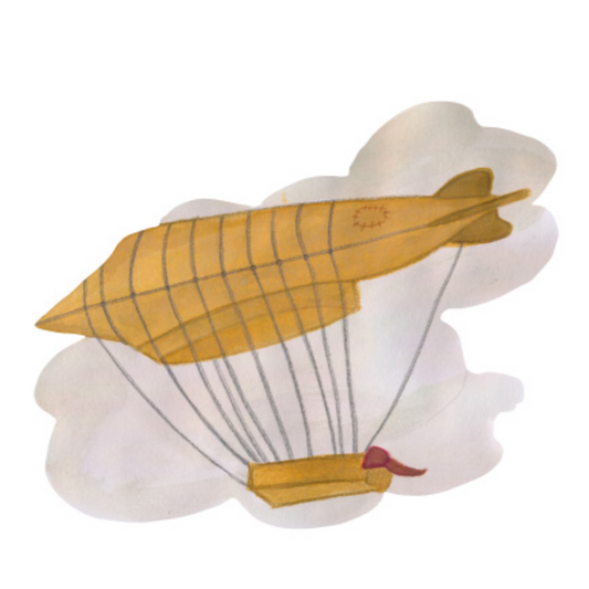 That's Mine Wallsticker Hot Air Balloon