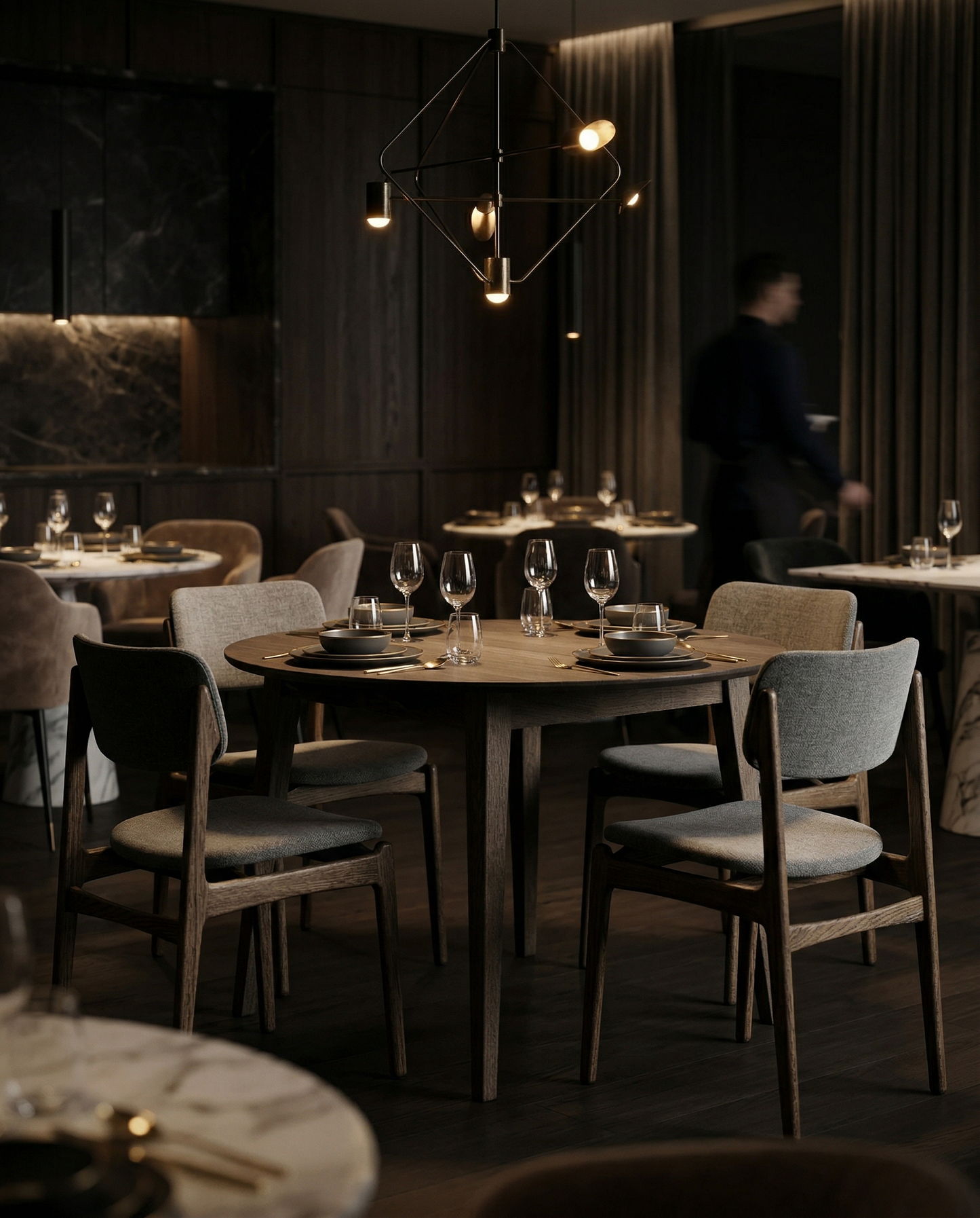 Stockholm spisestol i heltre eik