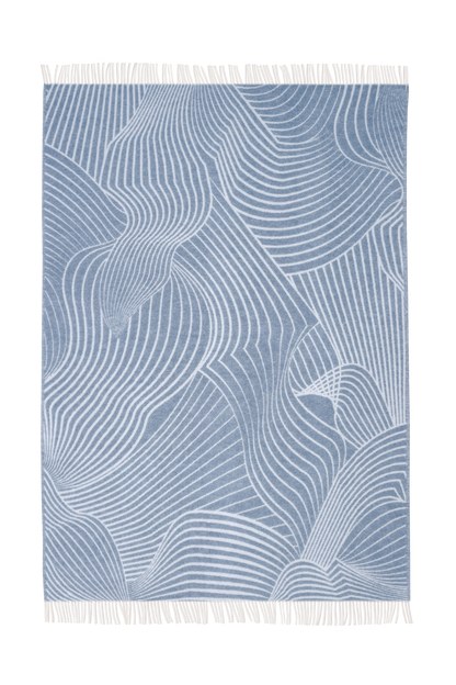 Moooi Techno Bee ullpledd Denim cream