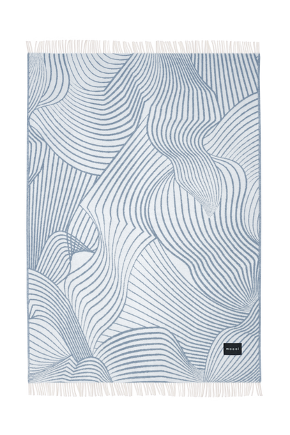 Moooi Techno Bee ullpledd Denim cream